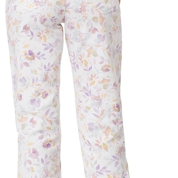 Gloria Vanderbilt Womens Rail Straight Leg Roll Cuff Capris Size 16 - Picture 3 of 4